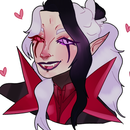 OC belongs to @GH05Tin on Twitter